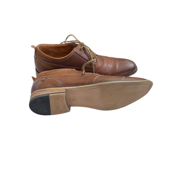 Steve Madden Tan Lace up Casual Shoes - Picture 5 of 6